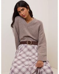Nobody's Child - V-Neck Wool Jumper - Lyst