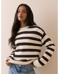 Nobody's Child - And Striped Crew Neck Jumper - Lyst
