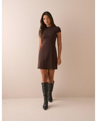 Nobody's Child - High Neck Jersey Eloise Mini Dress - Lyst