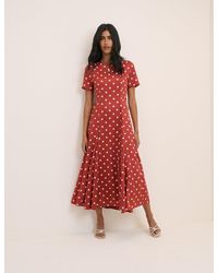 Nobody's Child - Polka Dot Gaia Midi Dress - Lyst