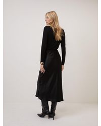 Nobody's Child - Satin Mila Midi Slip Skirt - Lyst