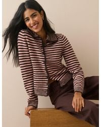 Nobody's Child - And Striped Collared Cardigan - Lyst