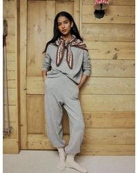 Nobody's Child - Marl Tapered Wool Trouser - Lyst