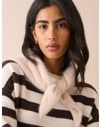 Nobody's Child - Brushed Wool Small Triangle Scarf - Lyst