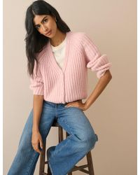 Nobody's Child - Light Chunky Knitted Cardigan - Lyst