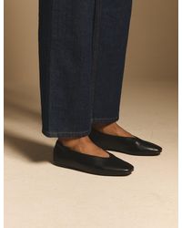 Nobody's Child - Leather High Vamp Ballet Flats - Lyst