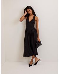 Nobody's Child - Halterneck Amie Midi Dress - Lyst