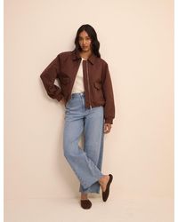 Nobody's Child - Collared Bomber Jacket - Lyst