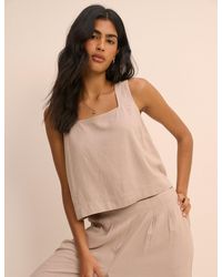 Nobody's Child - Linen-Blend Swing Top - Lyst