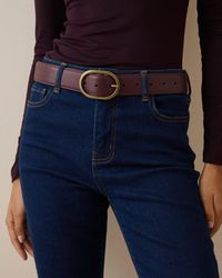 Nobody's Child - Mahogany Leather Belt - Lyst