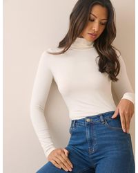 Nobody's Child - Roll Neck Jersey Top - Lyst