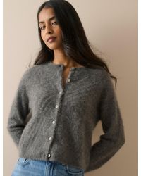 Nobody's Child - Marl Cashmere Brushed Cardigan - Lyst