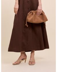 Nobody's Child - Suede Flip Flop Heel - Lyst