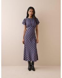 Nobody's Child - And Gingham Sicily Midi Dress - Lyst