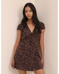 Nobody's Child - Leopard Print Rosa Mini Dress - Lyst