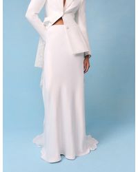 Nobody's Child - Bridal Satin A-Line Maxi Skirt - Lyst