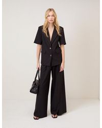 Nobody's Child - Short Sleeve Boyfriend Blazer - Lyst