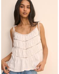 Nobody's Child - Tiered Jersey Cami Top - Lyst