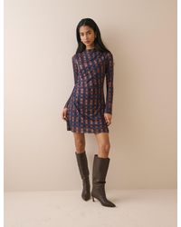 Nobody's Child - And Long Sleeve Kiera Mini Dress - Lyst