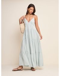 Nobody's Child - Powder Tiered Thea Maxi Dress - Lyst