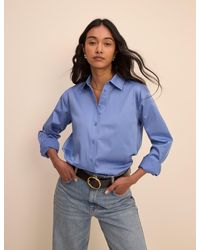 Nobody's Child - Cornflower Hestia Relaxed Shirt - Lyst
