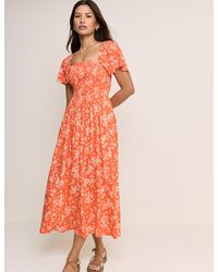 Nobody's Child - Floral Bella Midi Dress - Lyst