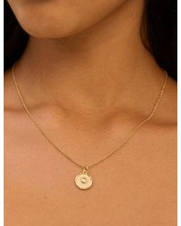 Nobody's Child - Plated Circular Pendant Necklace - Lyst