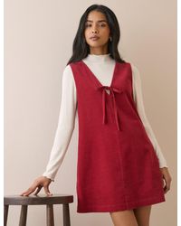 Nobody's Child - Cord Nila Shift Mini Dress - Lyst