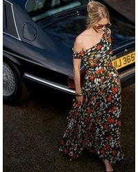 Nobody's Child - Floral Off Shoulder Ruffle Tish Maxi Dress - Lyst