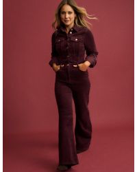 Nobody's Child - Cord Flared Jumpsuit - Lyst