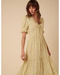 Nobody's Child - Butter Ditsy Floral Lia Midi Dress - Lyst