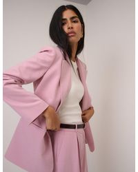Nobody's Child - Single Breasted Twill Blazer - Lyst
