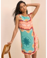 Nobody's Child - Print Shift Lilly Mini Dress - Lyst