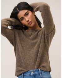 Nobody's Child - Slash Neck Knitted Jumper - Lyst