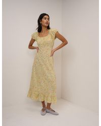 Nobody's Child - Butter Ditsy Floral Jemima Midi Dress - Lyst