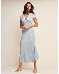 Nobody's Child - Lace Trim Aida Midi Dress - Lyst
