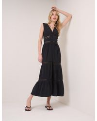 Nobody's Child - Broderie Anglaise Wrena Midi Dress - Lyst