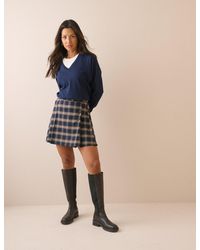 Nobody's Child - Tartan Check Pleated Mini Skirt - Lyst