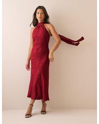 Nobody's Child - Floral Satin Fifi Maxi Dress - Lyst