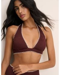 Nobody's Child - Whipstitch Bikini Top - Lyst
