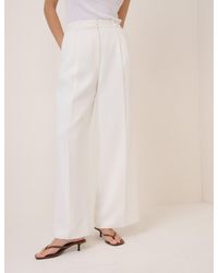 Nobody's Child - Wide Leg Jax Crepe Trousers - Lyst