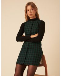 Nobody's Child - Check Ellie Pinafore Mini Dress - Lyst