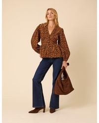 Nobody's Child - Ditsy Floral Long Sleeve Starlight Top - Lyst