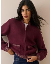 Nobody's Child - Knitted Bomber Jacket - Lyst