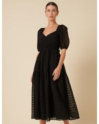 Nobody's Child - Organza Sadie Midi Dress - Lyst
