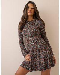 Nobody's Child - Ditsy Floral Jersey Tate Mini Dress - Lyst