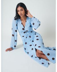 Nobody's Child - Polka Dot Luna Midi Dress - Lyst