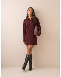 Nobody's Child - Marl Knitted Mini Dress - Lyst