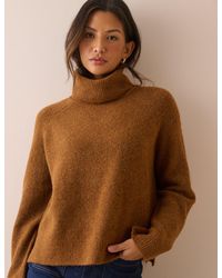 Nobody's Child - Marl Roll Neck Oversized Jumper - Lyst