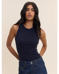 Nobody's Child - Ribbed Racer Vest - Lyst